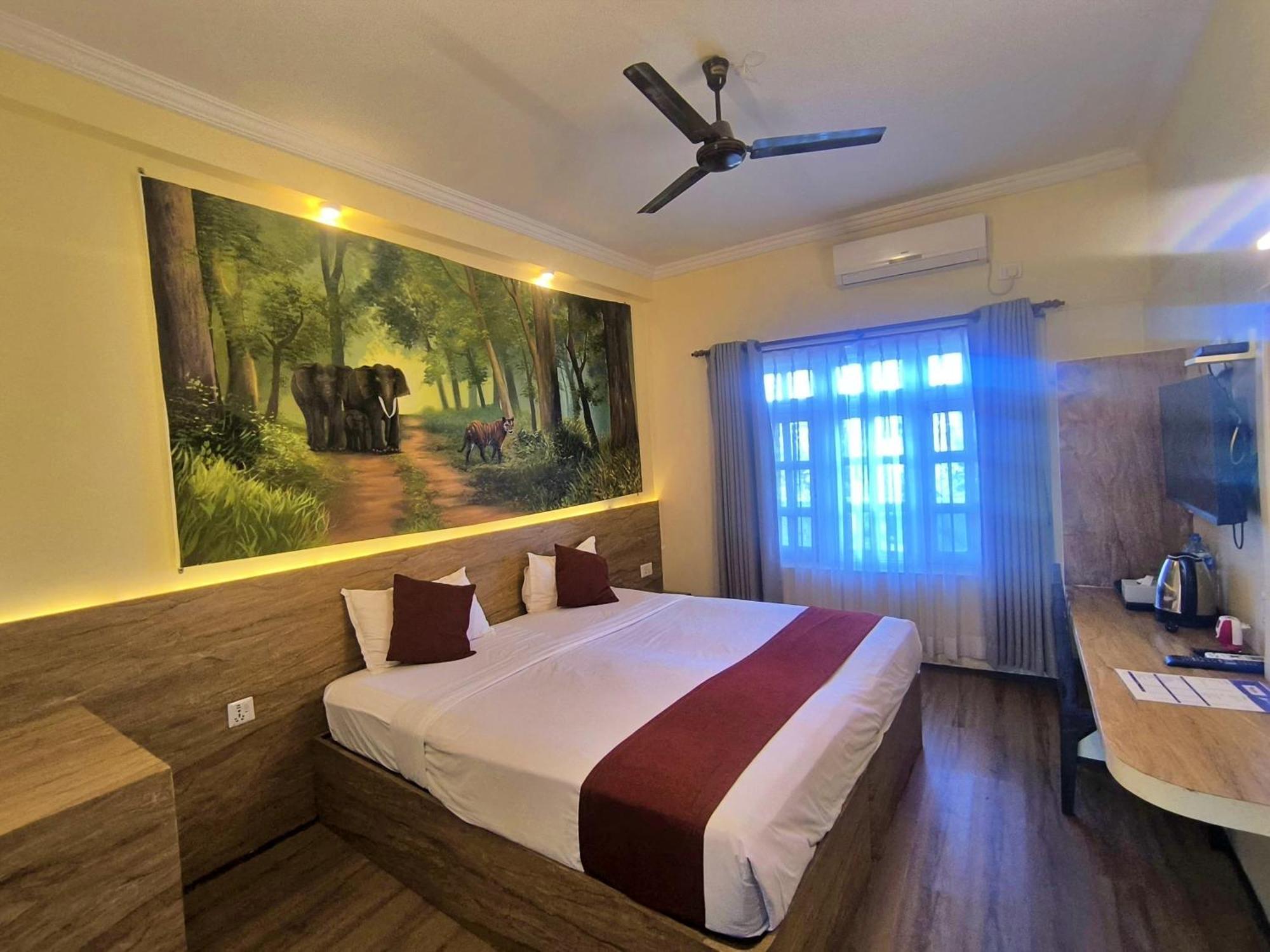 OYO 317 Hotel Peaceland Rummindei Exterior foto